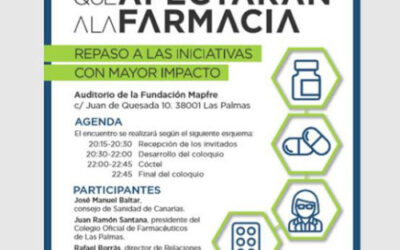 Diariofarma invita a un coloquio con el consejero de Sanidad, el presidente del Colegio y el director de Relaciones Institucionales de Teva