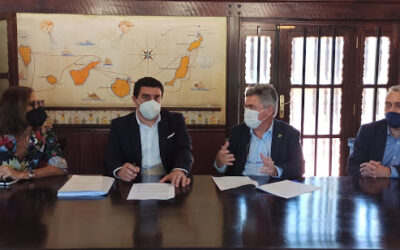 Acuerdo de colaboración entre el COF de Las Palmas y COPTURISMO