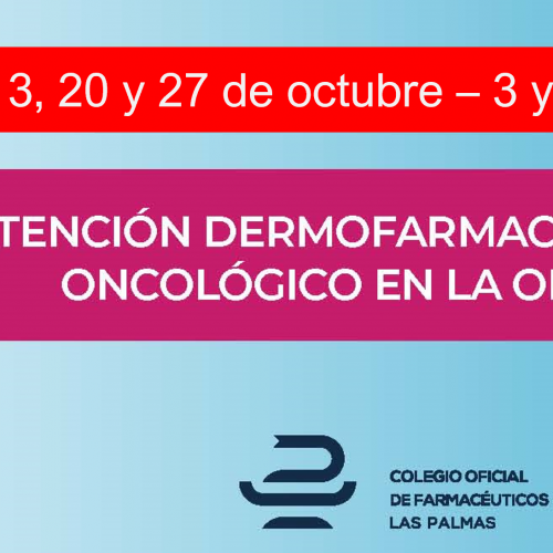 Farmacéuticos de Las Palmas se forman para mejorar la calidad de vida de pacientes con cáncer
