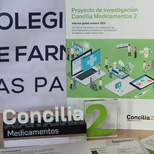 El Consejo General de Farmacéuticos reconoce la participación del COFLP en el proyecto “Concilia 2”
