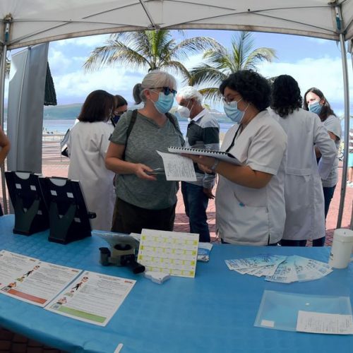 Los farmacéuticos acudieron a su cita el Día Mundial de la Diabetes para ayudar a prevenir la enfermedad