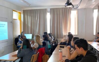 La vocalía de Lanzarote colabora con la formación del alumnado del Ciclo de Técnico en Farmacia del CEIP Zonzamas